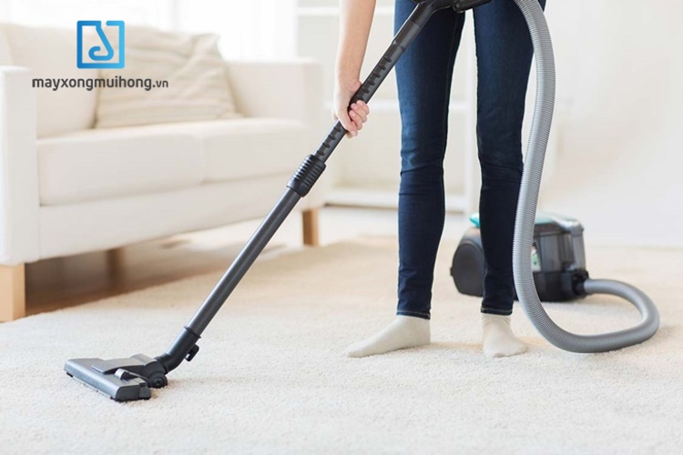Luôn giữ nhà cửa sạch sẽ để tránh tác nhân gây cơn hen suyễn